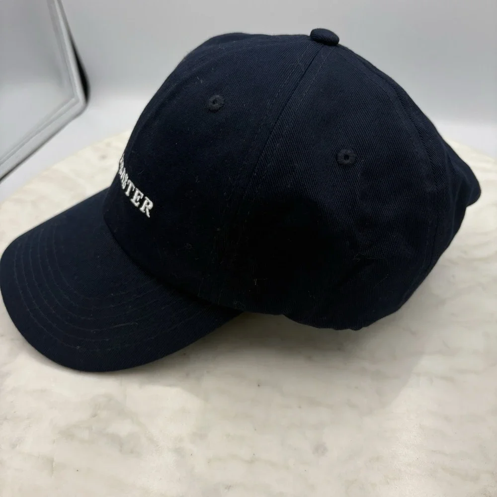 New Alabaster Embroidered Hat adjustable slide-back‎ Navy Blue
